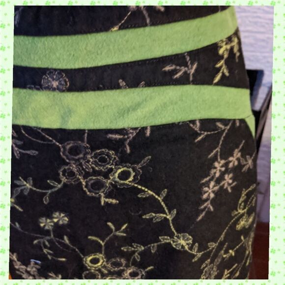 Etcetera Detailed Embroidered Wool Blend Skirt - Picture 5 of 8